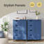 Armoire de rangement Manhattan autoportante avec 4 tiroirs et tablette réglable Manhattan-20992956-64361597