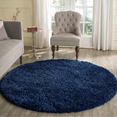 Esterly Solid Colour Shag Area Rug