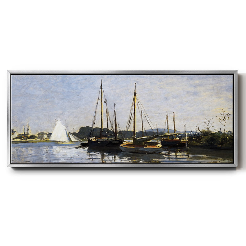 Bateaux de plaisance, 1872 - Toile encadrée