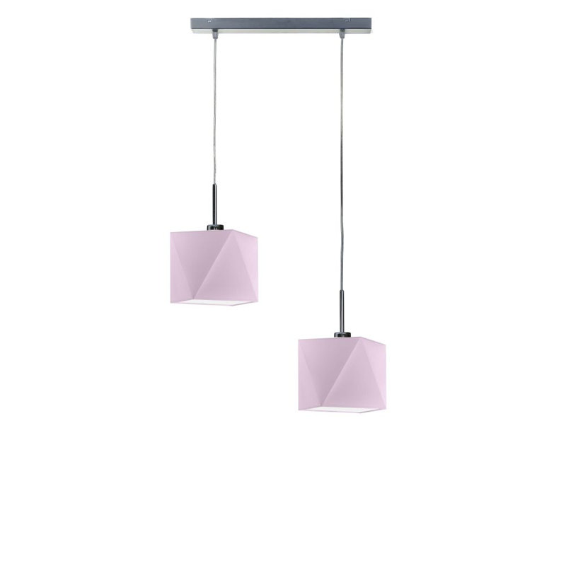 Deneesha 2 - Light Kitchen Island Pendant, Grey, Blush