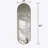63 X 20 Inch Oval Full-Length Mirror With Rust-Proof Brushed Aluminum Frame, Wall-Mounted For Clear HD Reflection-50436228