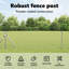 Fence Posts 12 Pcs Powder-Coated Steel-1753982559-1753987488