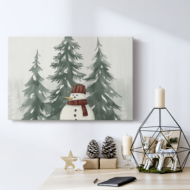 Christmas Holiday Arts - Toile tendue avec châssis XMA171653, H 12 po x l 18 po