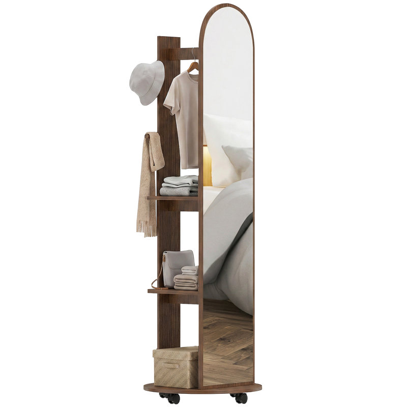 Mirror, Brown Wood