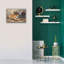  «Pembroke Welsh Corgi In The Kitchen» par Rich Monet, art mural sur toile, 26 po x 18 po