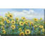 «Sunflower Fields Forever» par - Peinture-608343170-608343179