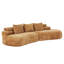 Canapé modulaire à compression de style moderne sans accoudoirs Arcadia-283946222