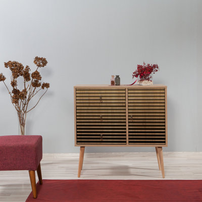 Schulter 3 Drawer 90cm W Combo Dresser
