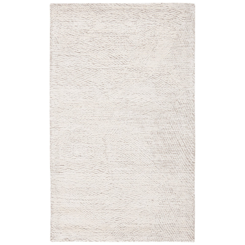 Airan Natural / Ivory Area Rug, Rectangle 3' x 5'