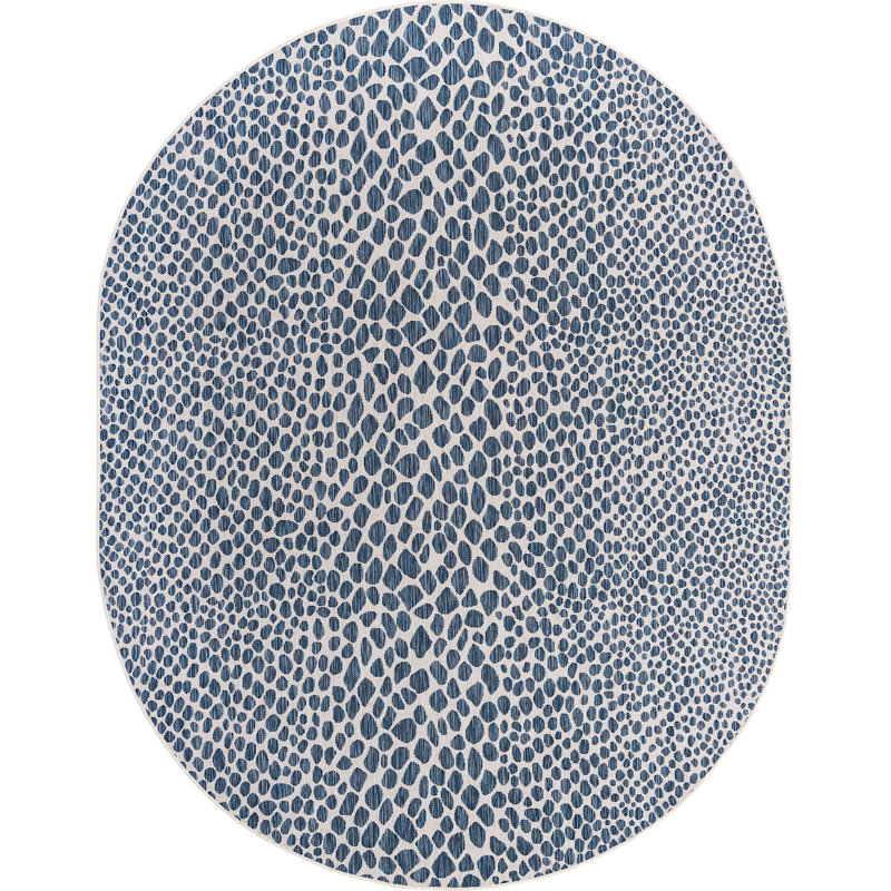 Tapis d'extérieur Destiny, Ovale 7 pi 10 po x 10 pi
