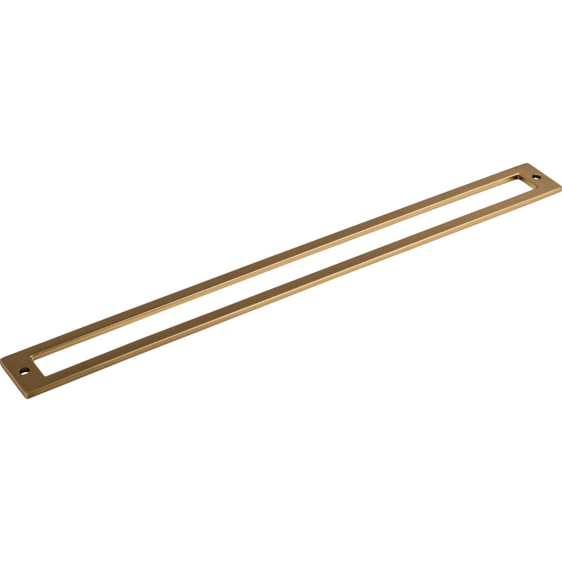 Hollin  Backplate, Honey Bronze, 1.1875" H x 12.5" W x 0.13" D