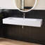 Lavabo de salle de bain mural 48 "avec trou pour robinet