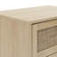 Armoire 3 tiroirs, armoire d'appoint en bois pour chambre à coucher, salon, bureau