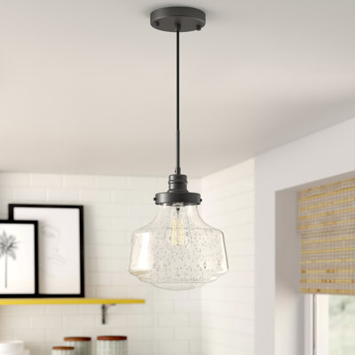 New Hartford 1-Light Adjustable Schoolhouse Pendant