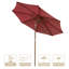 Parasol de marché 9 pi Coleford-583429986