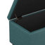 Banc de rangement avec rangement caché contemporain en tissu de polyester l 34 po Cosmopolitan-1481126410-1481126411