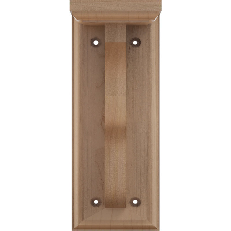 Support traditionnel Hamilton, Aulne, H 9 po x l 3,5 po x P 7 po