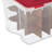 Sterilite 6 Pack 48 Quart Hinged Lid 270 Total Holiday Ornament Storage Boxes