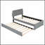 Lit plateforme tapissier Teddy-767458108
