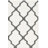 Rodgers Hand Woven Flat Weave Wool/Viscose/Cotton Geometric Rug in Ivory/Charcoal-329406329