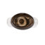Grand vase en verre Smokey Umber-39750328
