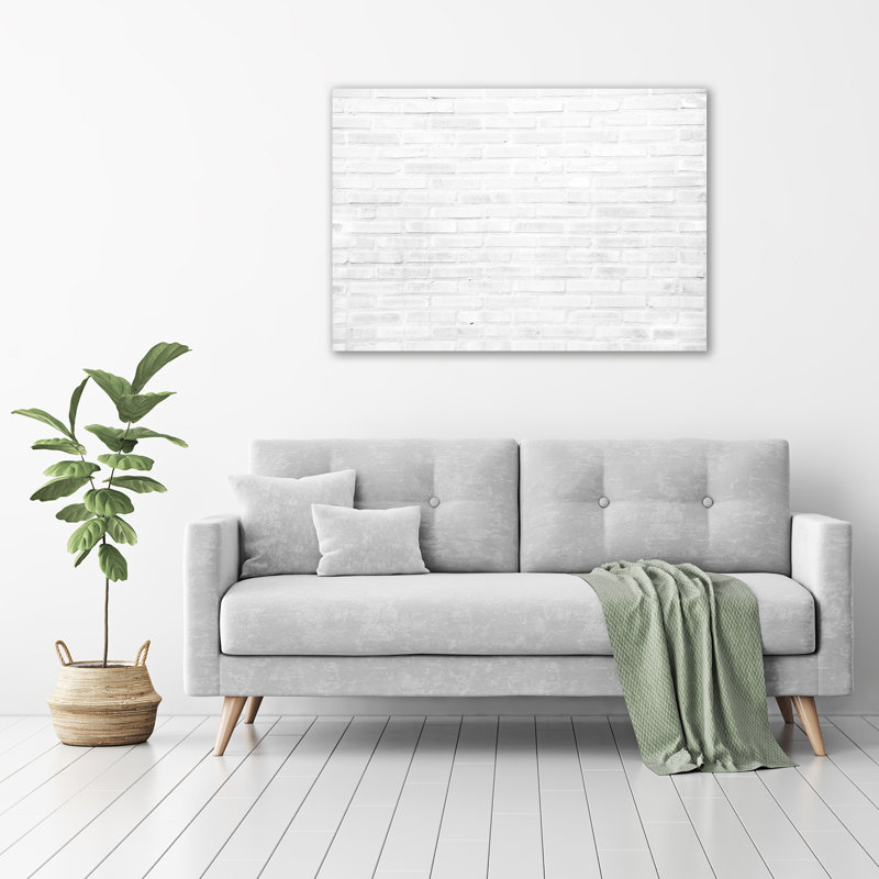 Brick Wall - Wrapped Canvas Print