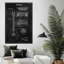 «Guitare BW», reproduction sur toile-688207835