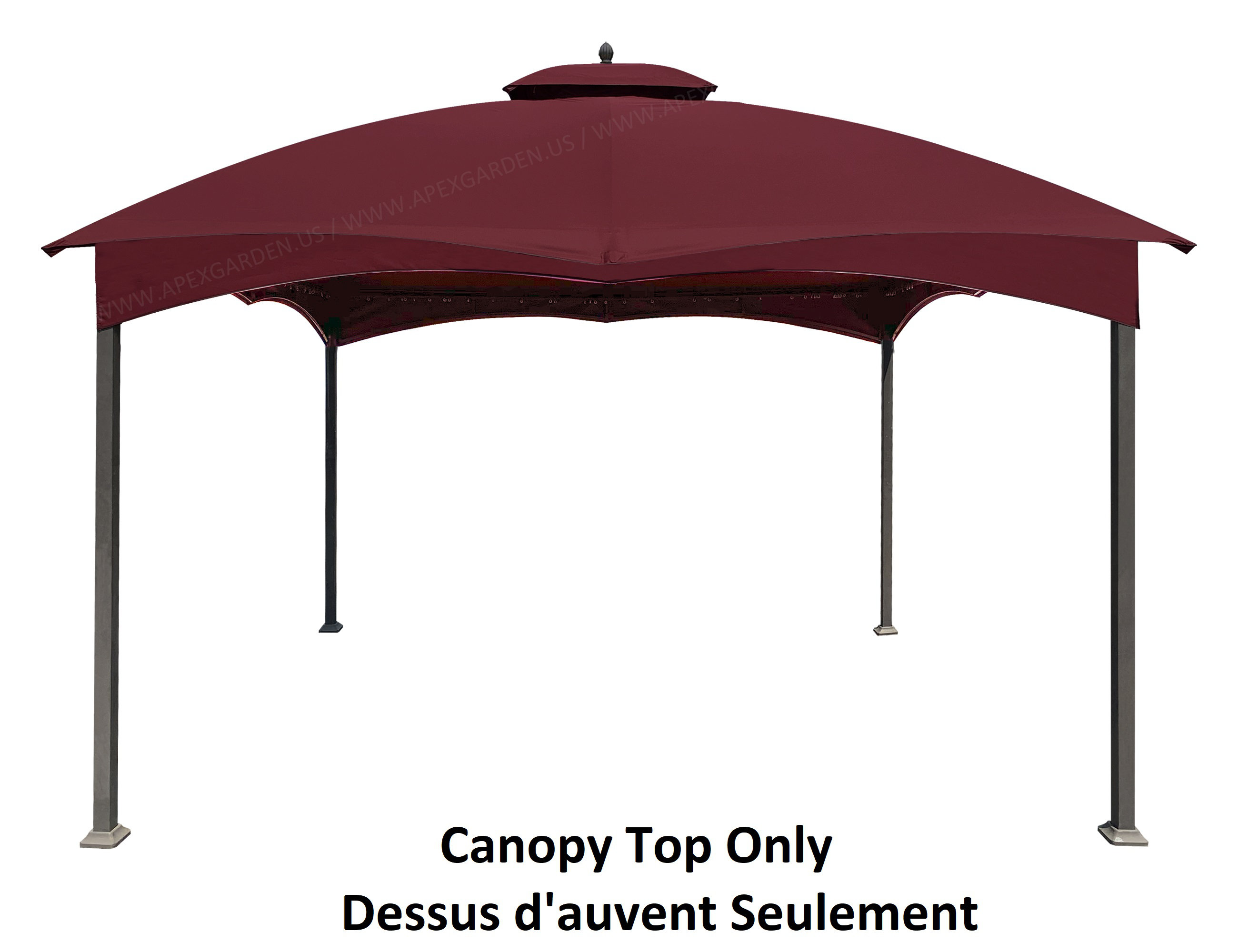 APEX GARDEN Replacement Canopy Top for 10