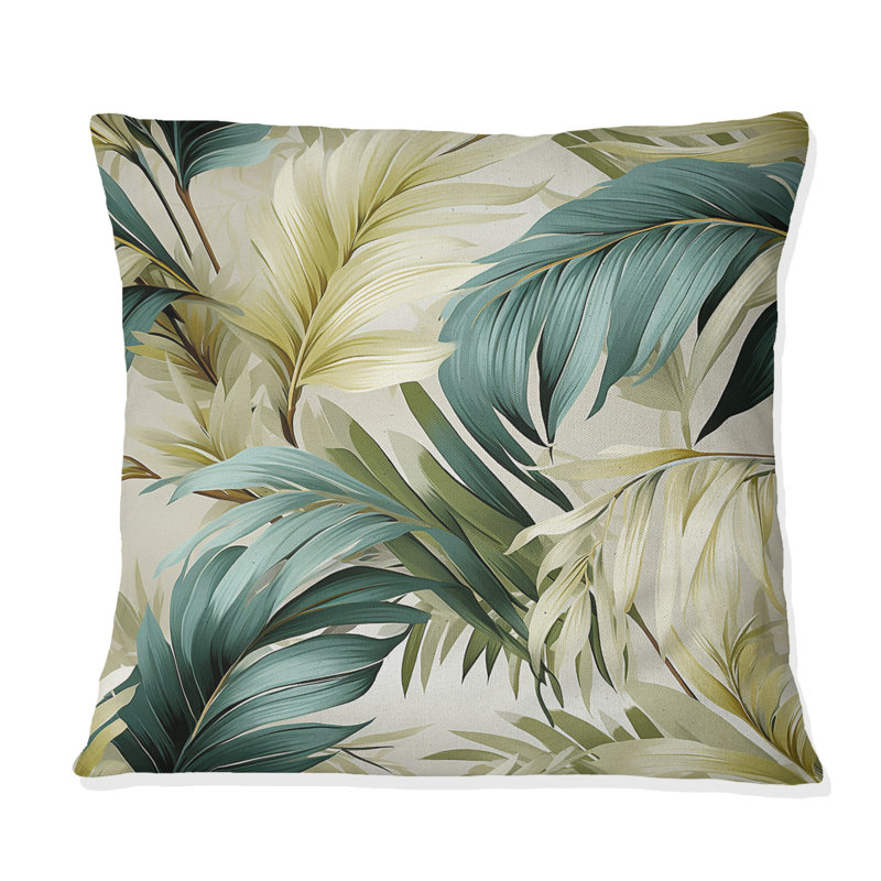 Coussin Neutral Tropical, H 18 po x l 18 po