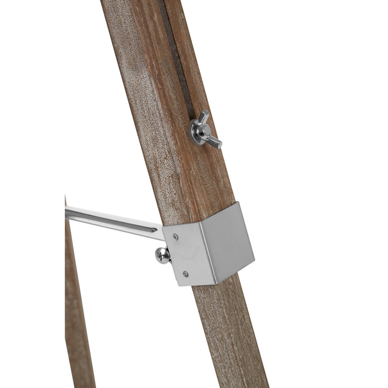 StowtheWold 144cm Tripod Floor Lamp, Brown