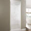 Porte de douche en verre pivotante sans cadre de 30 à 32 po x H 72 po avec verre certifié SGCC-72146918-129687864