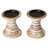 6'' H Wood Tabletop Candlestick