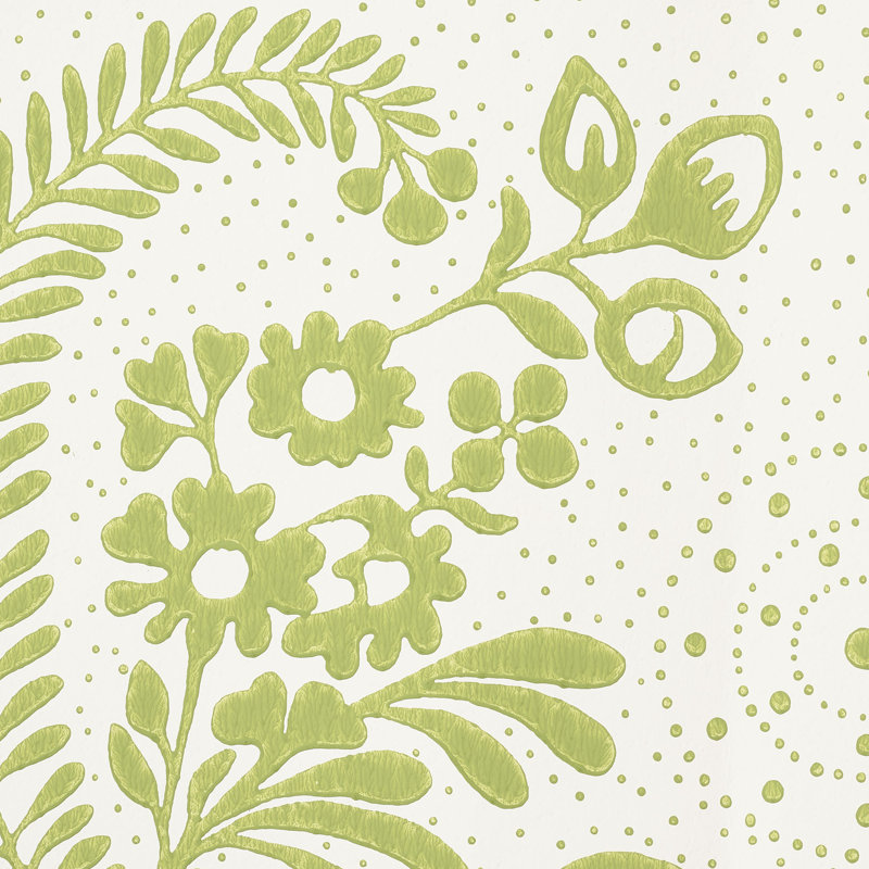 Millicent Wallpaper, Leaf