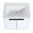 59.6'' Wall Mounted Double Bathroom Vanity Base Only