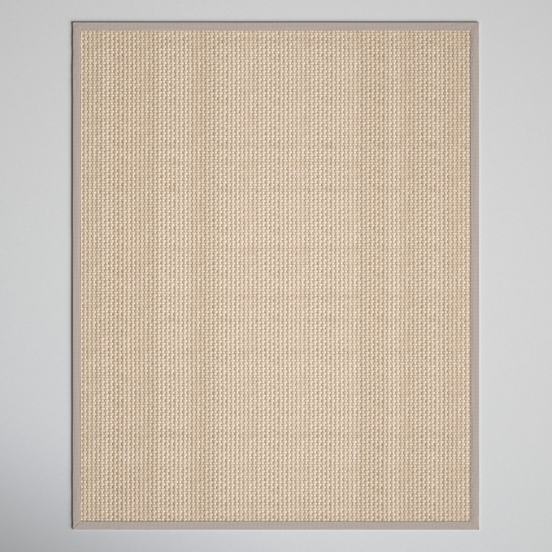 Delapena Hooked Rug, Beige/Grey, Rectangle 122 x 183 cm