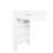 31 Vanity With Flip-Top Mirror, 3 Color Lighting, And Retractable Storage Cabinet - Ideal For Small Spaces Desk Hidden Comfortable Stool Frame A Well Constructed-1737120746