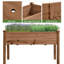 Rectangle Wood  Planter Raised Bed-238315555