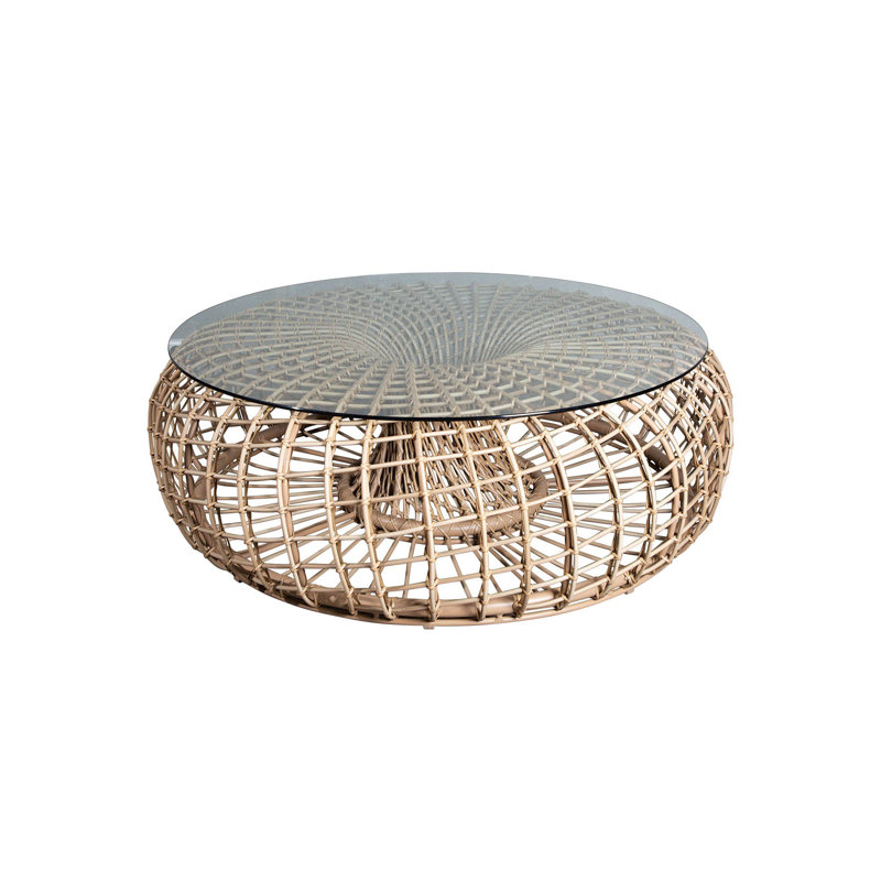 Nest Footstool/Coffee Table Large, Natural