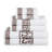 Mikira Athens Cotton Medium Weight Floral Border Greek Key Trim 6 Piece Assorted Towel Set-184499113