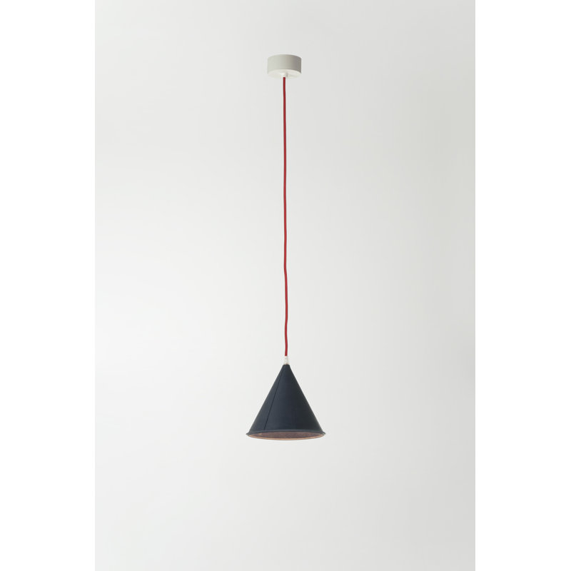 Be.pop 1 - Light Cone Pendant, Red, Black