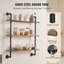 3 Piece Square Wood Floating Shelf