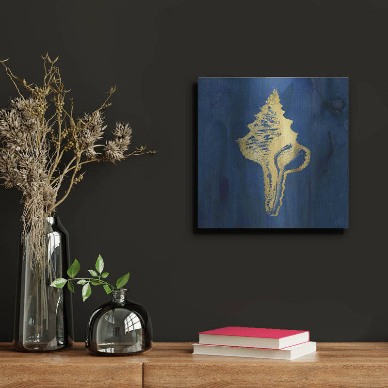 «Indigo Sea Treasure I» par Carol Robinson, H 12 po x l 12 po