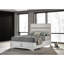 Lit double tapissier Modern Glam