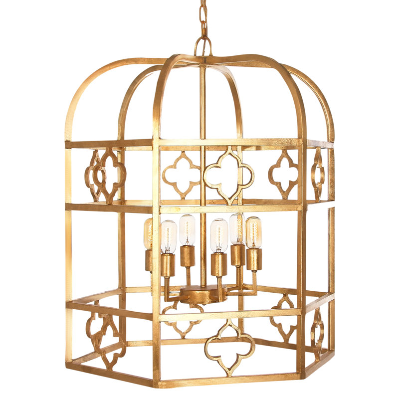 Istanbul 6 - Light Lantern Geometric Chandelier