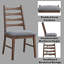Ensemble de 2 chaises d'appoint en bois-1432458490