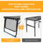 Table With Extension Board, Adjustable Height, Fol...