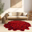 Tapis d'intérieur en polypropylène tissé à la machine à effet de rose 3D Andreoni-1510909606