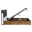 Hydraulic Metal Bed, Charging Port, LED Light, Soft Headboard Storage-235611850
