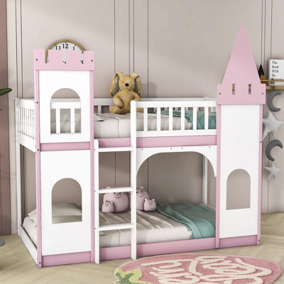 Amado Kids Twin Over Twin Bunk Bed