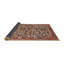 Tapis orange/beige/bleu traditionnel Lamborn-626230083